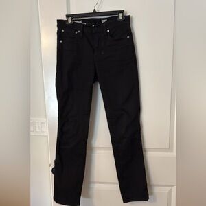 J. Crew Women's Black Straight Leg Jeans